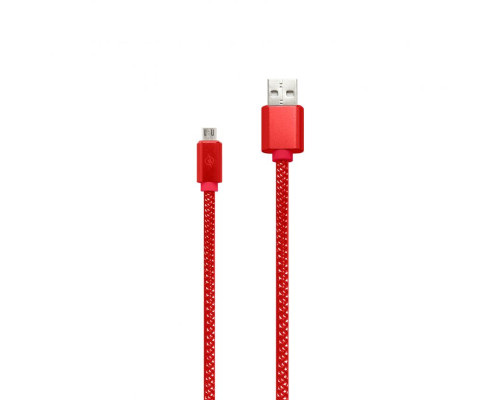 Кабель USB WALKER C740 Micro red TPS-2710000149095