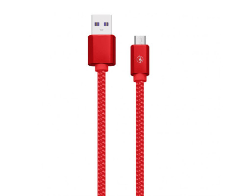 Кабель USB WALKER C740 Micro red TPS-2710000149095