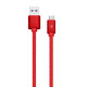 Кабель USB WALKER C740 Micro red TPS-2710000149095