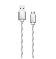 Кабель USB WALKER C740 Micro white TPS-2710000149064