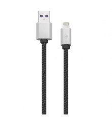 Кабель USB WALKER C740 Lightning black TPS-2710000149224