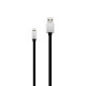 Кабель USB WALKER C740 Lightning black TPS-2710000149224