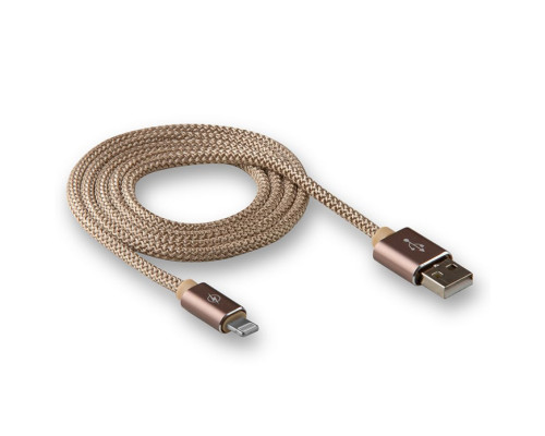 Кабель USB WALKER C740 Lightning gold TPS-2710000149026