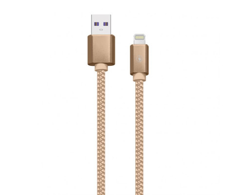 Кабель USB WALKER C740 Lightning gold TPS-2710000149026