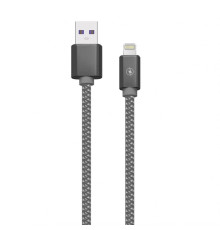 Кабель USB WALKER C740 Lightning grey TPS-2710000149033