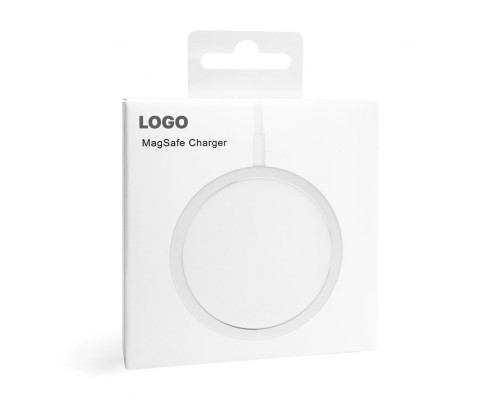 Бездротовий зарядний пристрій MagSafe Charger 15W white High Original Quality logo