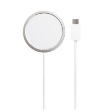 Бездротовий зарядний пристрій MagSafe Charger 15W white High Original Quality logo