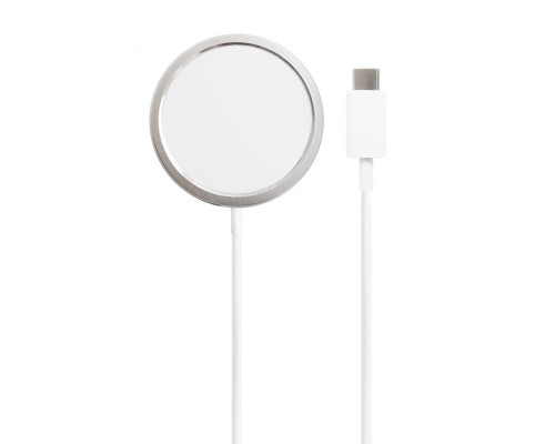 Бездротовий зарядний пристрій MagSafe Charger 15W white High Original Quality logo