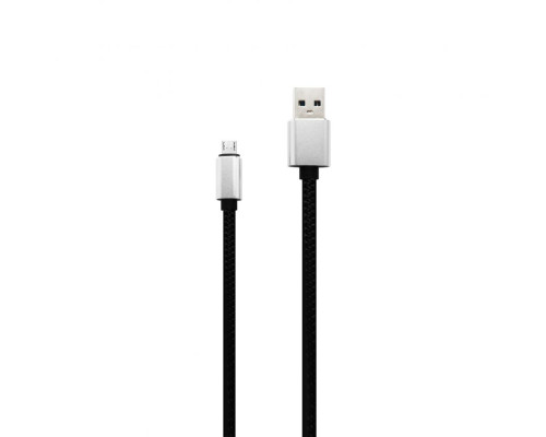 Кабель USB WALKER C740 Micro black TPS-2710000149057