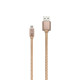 Кабель USB WALKER C740 Micro gold