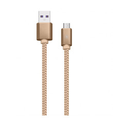 Кабель USB WALKER C740 Micro gold TPS-2710000149088