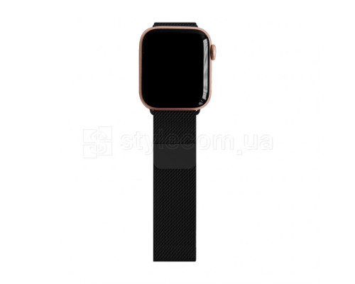 Ремінець для Apple Watch міланська петля 38/40мм black / чорний (2)