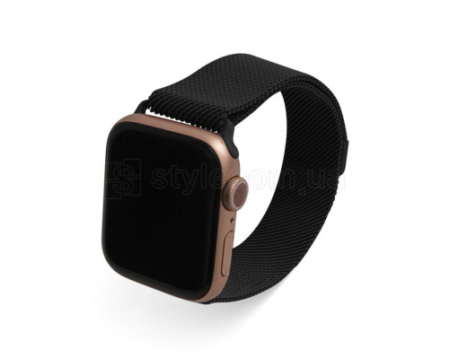 Ремінець для Apple Watch міланська петля 38/40мм black / чорний (2) TPS-2710000221319