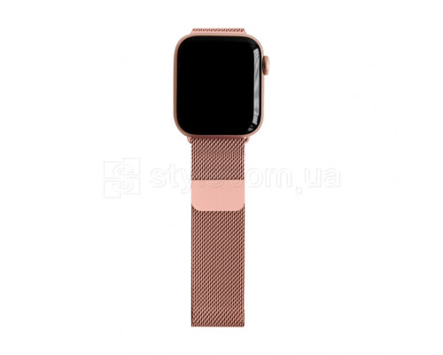 Ремінець для Apple Watch міланська петля 38/40мм dark pink / темно-рожевий (3_8) TPS-2710000221326