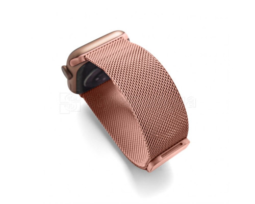 Ремінець для Apple Watch міланська петля 38/40мм dark pink / темно-рожевий (3_8) TPS-2710000221326