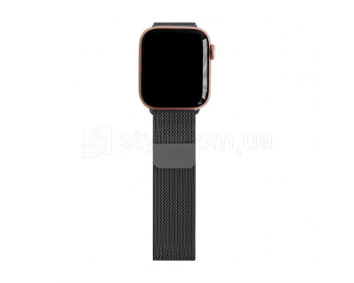 Ремінець для Apple Watch міланська петля 38/40мм dark grey / темно-сірий (9_32) TPS-2710000221357
