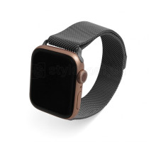 Ремінець для Apple Watch міланська петля 38/40мм dark grey / темно-сірий (9_32)