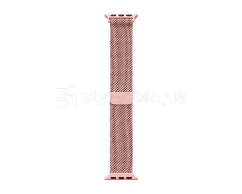 Ремінець для Apple Watch міланська петля 38/40мм light pink / ніжно-рожевий (15_9) TPS-2710000221364