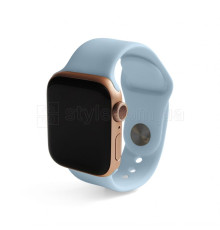 Ремінець для Apple Watch Sport Band силіконовий 38/40мм S/M light blue / блакитний (5)