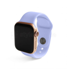 Ремінець для Apple Watch Sport Band силіконовий 38/40мм S/M lavаnder / лавандовий (41)