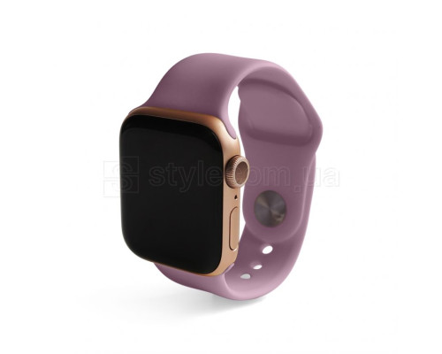 Ремінець для Apple Watch Sport Band силіконовий 38/40мм S/M lilac / фіолетовий (67) TPS-2710000221517