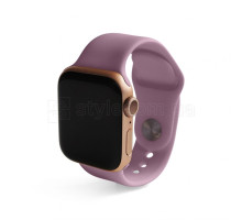Ремінець для Apple Watch Sport Band силіконовий 42/44мм S/M lilac / фіолетовий (67)