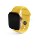 Ремінець для Apple Watch Sport Band силіконовий 42/44мм S/M yellow / жовтий (4)