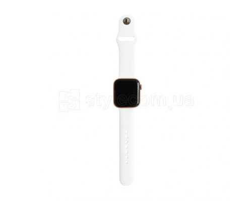 Ремінець для Apple Watch Sport Band силіконовий 42/44мм S/M white / білий (9)