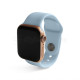 Ремінець для Apple Watch Sport Band силіконовий 42/44мм S/M light blue / блакитний (5) TPS-2710000221777