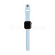 Ремінець для Apple Watch Sport Band силіконовий 42/44мм S/M light blue / блакитний (5) TPS-2710000221777