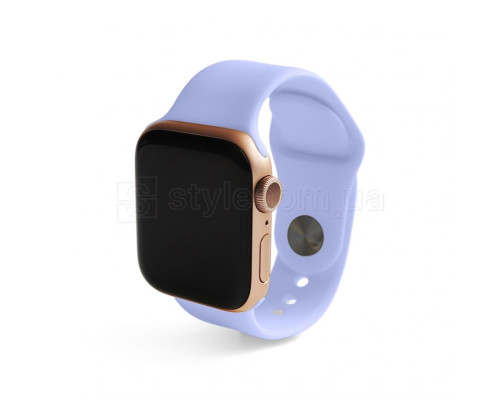 Ремінець для Apple Watch Sport Band силіконовий 42/44мм S/M lavander / лавандовий (41)