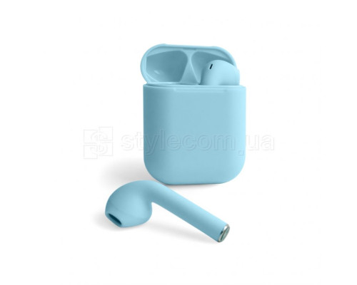 Навушники Bluetooth TWS 12 blue