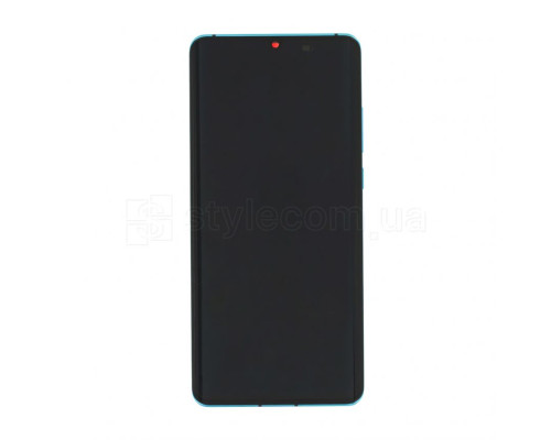 Дисплей (LCD) для Huawei P30 Pro 02352PGE з тачскріном та рамкою aurora Service Original Full (battery+buzzer+speaker+mic+flats) TPS-2710000221944