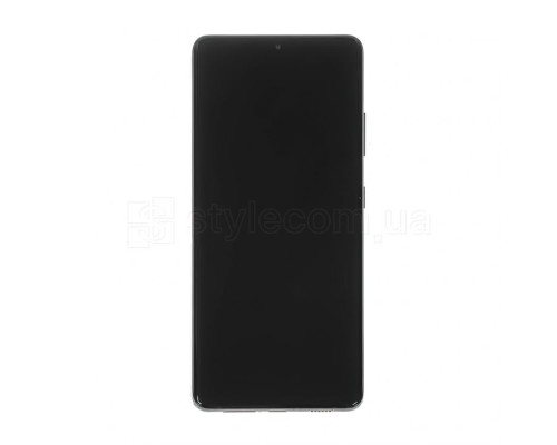 Дисплей (LCD) для Samsung Galaxy S21 Ultra/G998 (2021) з тачскріном та рамкою black Service Original (PN:GH82-24591A) TPS-2710000224303