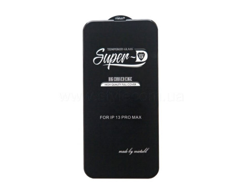Захисне скло SuperD для Apple iPhone 13 mini black (тех.пак.) TPS-2710000224457