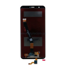 Дисплей (LCD) для Huawei P Smart FIG-LX1, FIG-L21 ver.FHD-C з тачскріном black Original (переклеєне скло) TPS-2710000224662