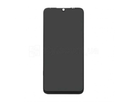 Дисплей (LCD) для Xiaomi Redmi Note 8 з тачскріном black Original (переклеєне скло)