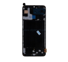 Дисплей (LCD) для Samsung Galaxy A70/A705 (2019) з тачскріном та рамкою black (Oled) Original Quality TPS-2710000225287 2710000225287