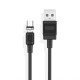 Кабель USB XO NB187 Micro Magnetic 2.1A black