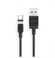 Кабель USB XO NB187 Type-C Magnetic 2.1A black TPS-2710000225584