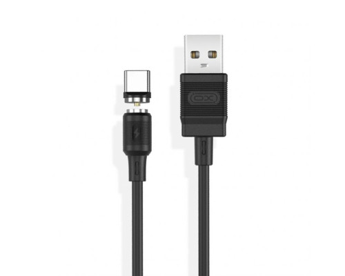 Кабель USB XO NB187 Type-C Magnetic 2.1A black TPS-2710000225584