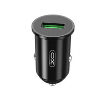 Автомобільний зарядний пристрій (адаптер) XO CC35 1USB / QC3.0 / 3A black
