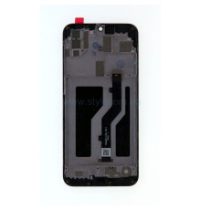 Дисплей (LCD) для ZTE Blade A5 (2020) SKI608-B09 V0.1 з тачскріном та рамкою black Original Quality TPS-2710000225928