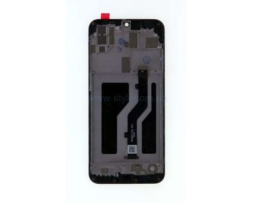 Дисплей (LCD) для ZTE Blade A5 (2020) SKI608-B09 V0.1 з тачскріном та рамкою black Original Quality TPS-2710000225928