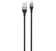 Кабель USB XO NB188 Micro 2.4A black