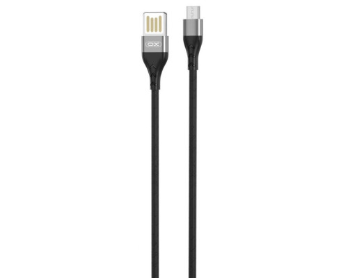 Кабель USB XO NB188 Micro 2.4A black TPS-2710000225966