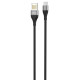 Кабель USB XO NB188 Micro 2.4A black TPS-2710000225966