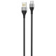 Кабель USB XO NB188 Type-C 2.4A black TPS-2710000225959 2710000225959