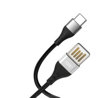 Кабель USB XO NB188 Type-C 2.4A black