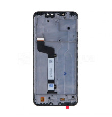 Дисплей (LCD) для Xiaomi Redmi Note 6, Redmi Note 6 Pro з тачскріном та рамкою black Original Quality TPS-2710000226130